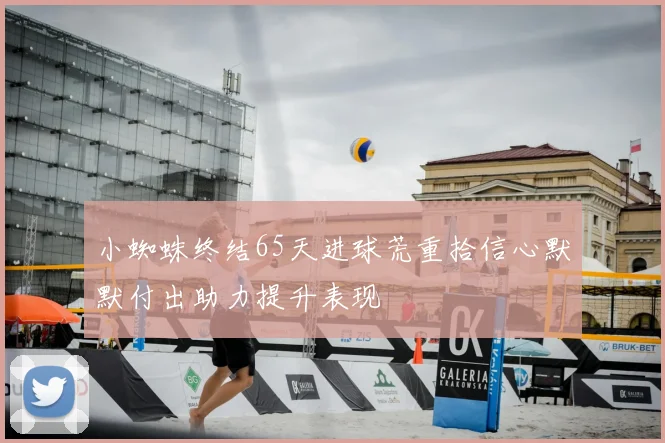 小蜘蛛终结65天进球荒重拾信心默默付出助力提升表现
