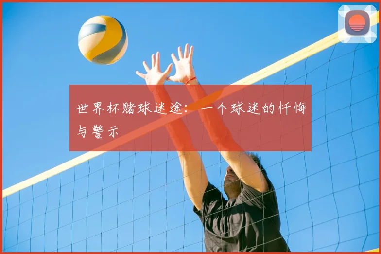 世界杯赌球迷途：一个球迷的忏悔与警示